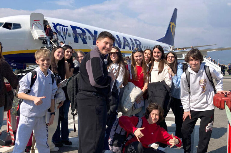 Alunni Erasmus in partenza