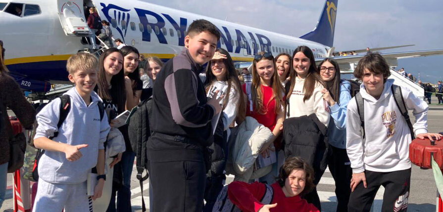 Alunni Erasmus in partenza