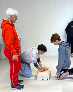 Corso con Croce Rossa Italiana